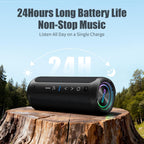Ortizan 25W ポータブルBluetoothスピーカー｜IPX7防水・24時間再生・LEDライト（商品画像4）