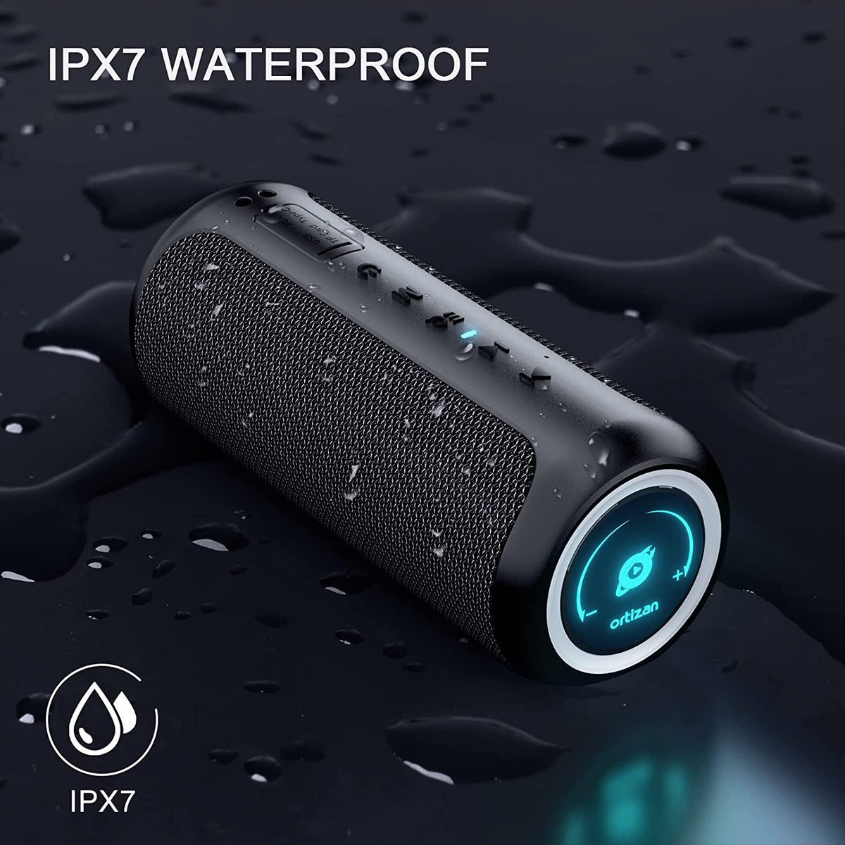 Ortizan 40W ポータブルBluetoothスピーカー｜IPX7防水・15時間再生（商品画像4）