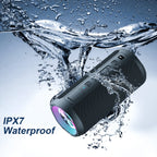Ortizan 24W ポータブルBluetoothスピーカー｜LEDライト・IPX7防水・30時間再生（商品画像5）