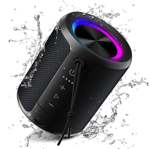 Ortizan 20W コンパクトBluetoothスピーカー｜IPX7防水・15時間再生・RGBライト（商品画像1）